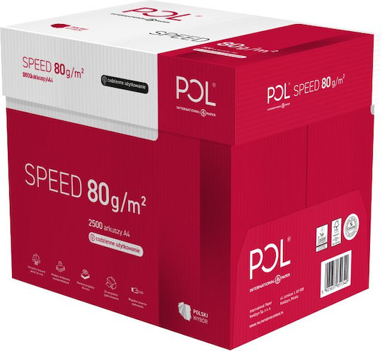International Paper Χαρτί Εκτύπωσης A4 80gr/m² 2500 φύλλα