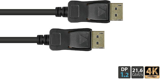 Good Connections Cable HDMI male - HDMI male 10m Μαύρο