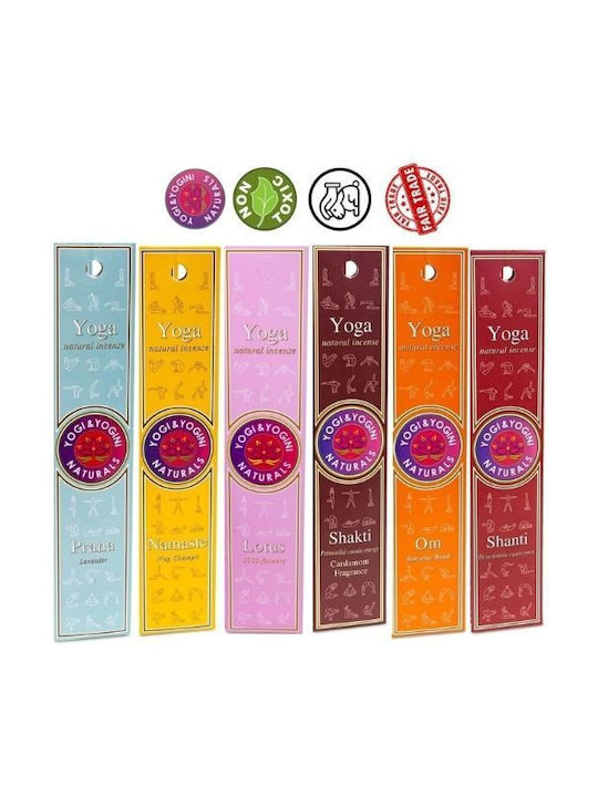 Yogi & Yogini Αρωματικά Sticks 3279 10τμχ 20gr