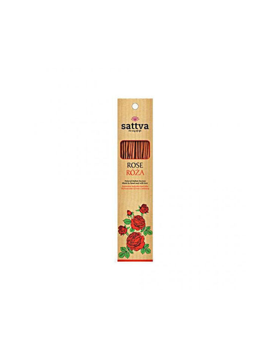 Sattva Bețișoare Parfumate cu Aromă Rose 15buc 30gr