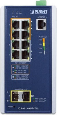 Planet Technology IGS-4215-4UP4T2S Managed L2 Switch με 4 Θύρες Gigabit (1Gbps) Ethernet