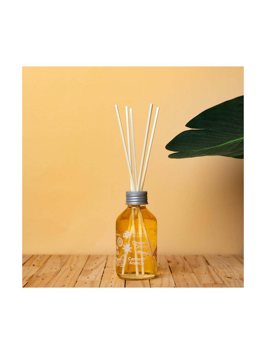La Casa De Los Aromas Mikado Intense Cinnamon Orange Fragrance Sticks 100ml