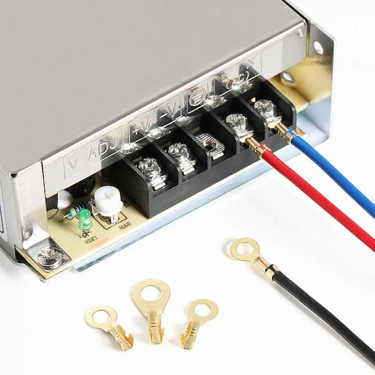 80-Piece Fork Ring Terminal Connector Set with Case