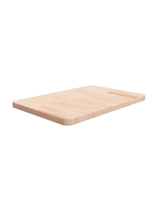 vidaXL Rectangular Bathroom Vanity Unit made of Solid Wood 60x40x2.5cm 342940 1pcs