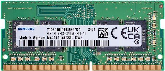 Lenovo DDR4 με Module 1x8GB και Ταχύτητα 3200 για Laptop