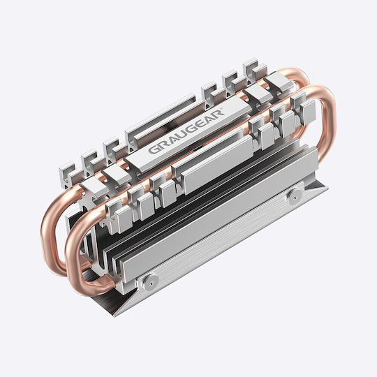 Graugear Storage Passive Cooler Ψύξη Μ.2 SSD Λευκό