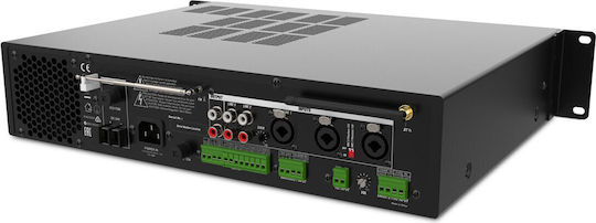 Audibax Zone 120BT Integrierter Kommerzieller Verstärker 4.0 Kanäle 120W/100V und Bluetooth Verbindung