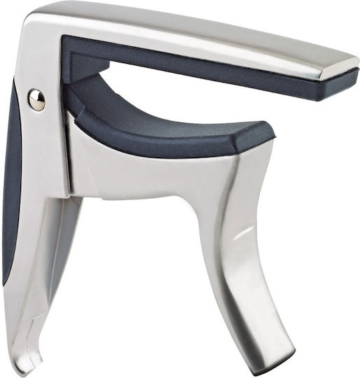 Konig & Meyer Metallic Trigger Capo for Classic Guitar Silver