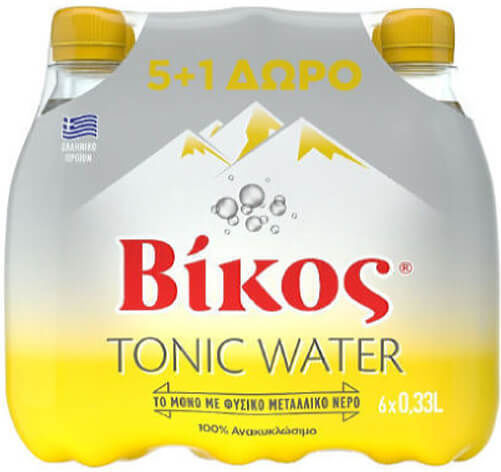 Βίκος Tonic με Ανθρακικό σε Μπουκάλι 42153 330ml