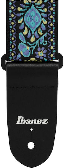 Ibanez Strap for Guitar Blue