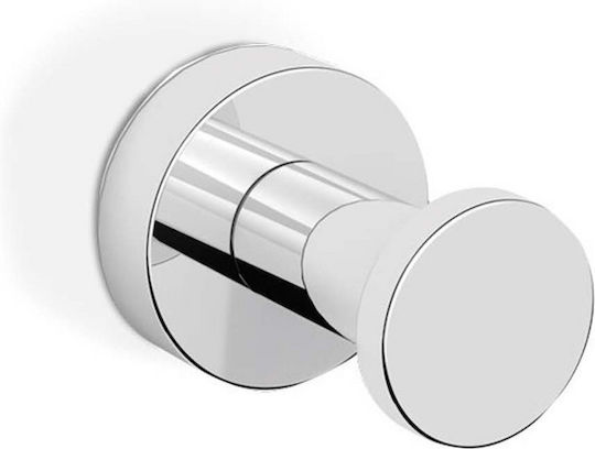 Langberger Series 108 Single Wall-Mounted Bathroom Hook ​4x4cm Silver