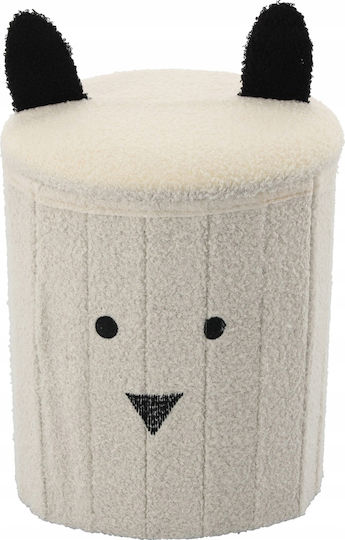 Hocker Beige 28x34x34cm 1Stück