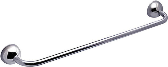 Kapitan Calea ferată de Baie Simplă De Perete cu șuruburi ​40x40cm Inox Argintiu