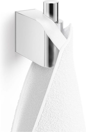 Zack Haken Badezimmer Einzeln Schrauben ​2x5.5cm Inox Gray