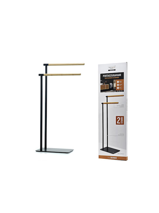 General Trade Καλόγερος Μπάνιου Μονός ​37x20cm Inox Ασημί