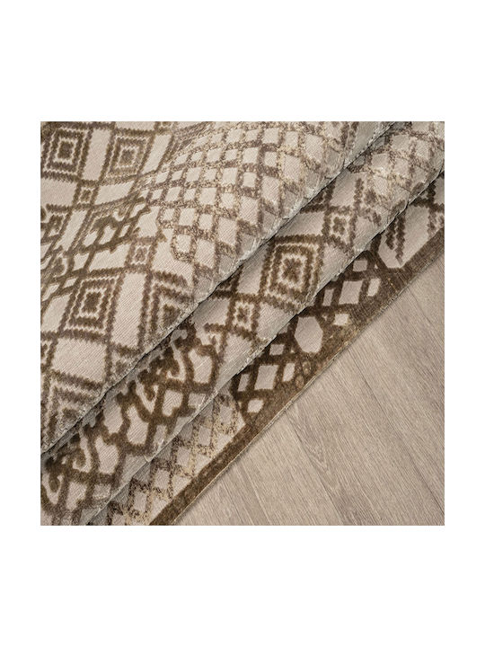 Newplan Venice 8881b Σετ Μοντέρνα Χαλιά Κρεβατοκάμαρας Brown-Beige 5-08-VNC-8881B-SET067(2x150,1x210) 3τμχ