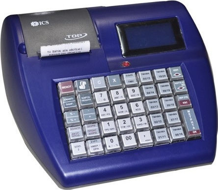 ICS Top Ii Ταμειακή Μηχανή σε Μπλε Χρώμα