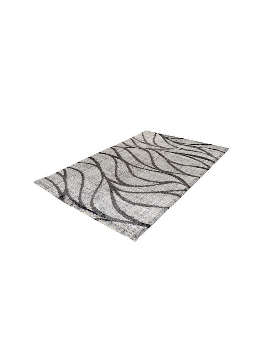 Tzikas Carpets Modern Bedroom Rugs Set Black-silver 381-0-335-69626-996 3pcs