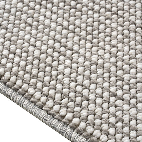 Beauty Home Rustic Art 9335 Modern Bedroom Rugs Set Λευκό,γκρι 9335-ΣΕΤ 3pcs