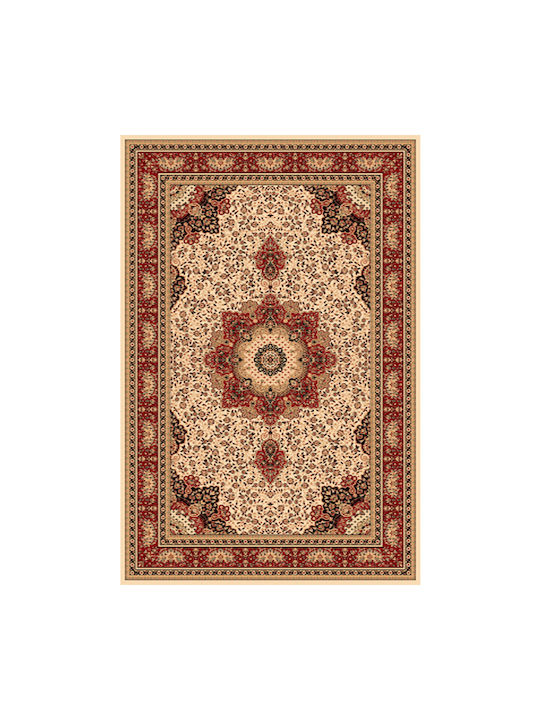 Isexan Milano Bedroom Rugs Set Burgundy 83-3TEM-8321 3pcs