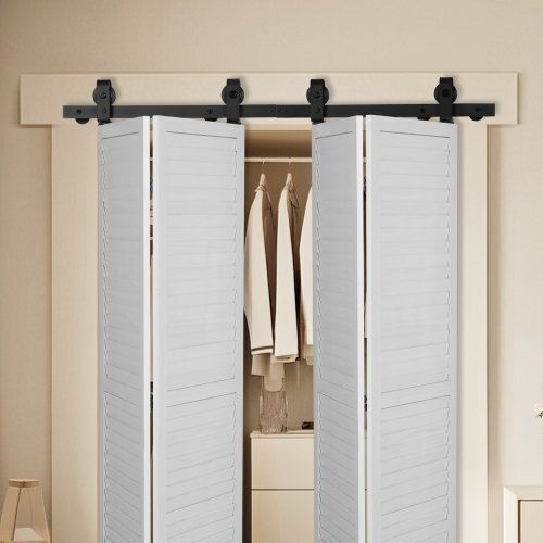 Vevor Sliding Door Mechanism 132.08cm Black