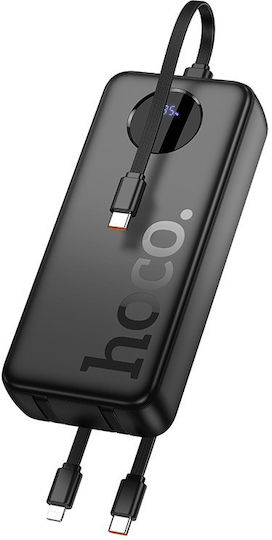 Hoco J132A Power Bank 20000mAh 22.5W mit USB-C Ausgangsanschlüsse Power Delivery Schwarz