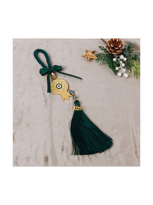 Rodi 458899 Hanging Charm Emerald Gold Pomegranate 35cm