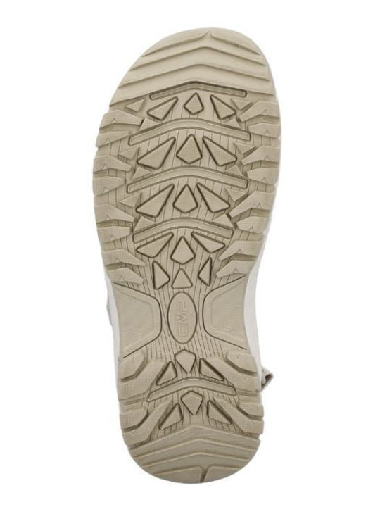 Hiking Flache Sandalen für Damen Sportlich Beigen