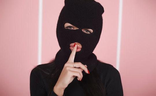 Full Face Унисекс Шапка в Черен цвят