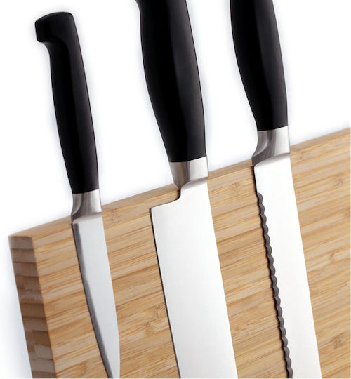 Dolce Mare Magnetic Cuțite Stand Bambus
