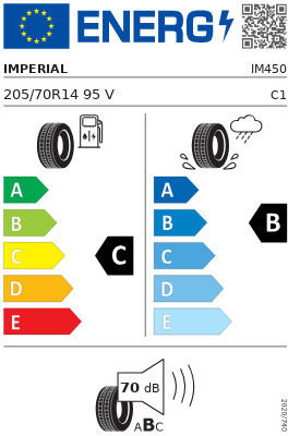 Imperial Anvelopă Auto 205/70R14 95V Vara pentru Mașină de Pasageri