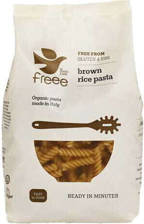 Doves Farm Vollkorn-Bio-Produkt Fusilli Aus Vollkornkastanienreis Glutenfrei 500g
