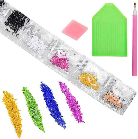 5D DIY Diamantmalerei Set Rosenblumen 30 x 40 cm