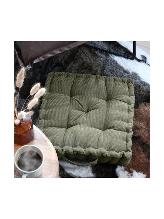 Floor Pillow S-f Dandy Khaki 45x45cm