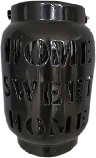 Art et Lumiere Felinar Ceramică De podea Negru 23.5x23.5x34buc 1buc Art et Lumiere Felinar Ceramică De podea Negru 23.5x23.5x34buc 1buc