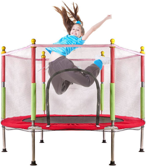 ikonka Outdoor Trampoline 140cm with Net