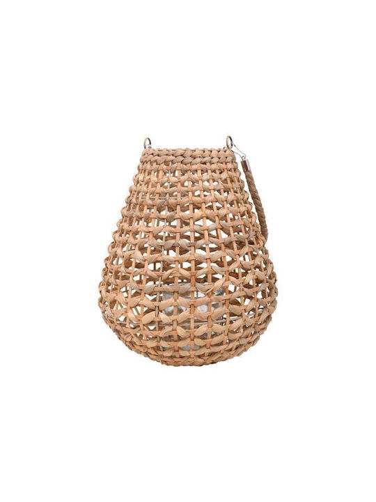 Fylliana Fl017 Φαναράκι Ψάθινο Επιτραπέζιο Καφέ 24x24x28εκ. Fylliana Fl017 Φαναράκι Ψάθινο Επιτραπέζιο Καφέ 24x24x28εκ.