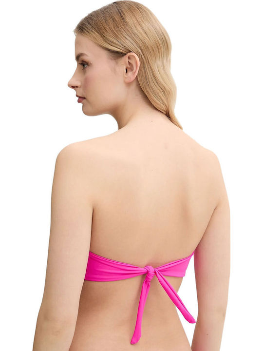 Strapless Bikini Top Classic Peonia Multi