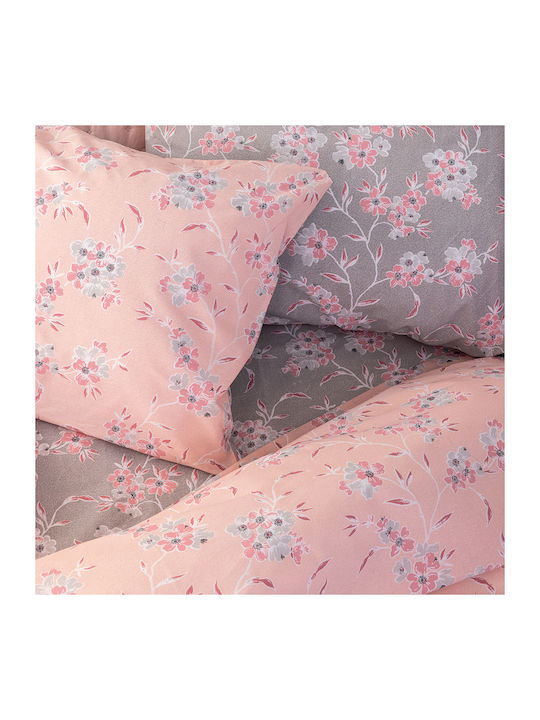 Palamaiki Bettwäsche-Set Überdoppel mit Gummiband 170x200+30cm. Fashion Life Fl6261 FL6261 4Stück
