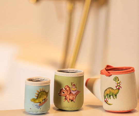 Filibabba Activity Cups Παιχνίδι Μπάνιου για 6+ Μηνών 3τμχ