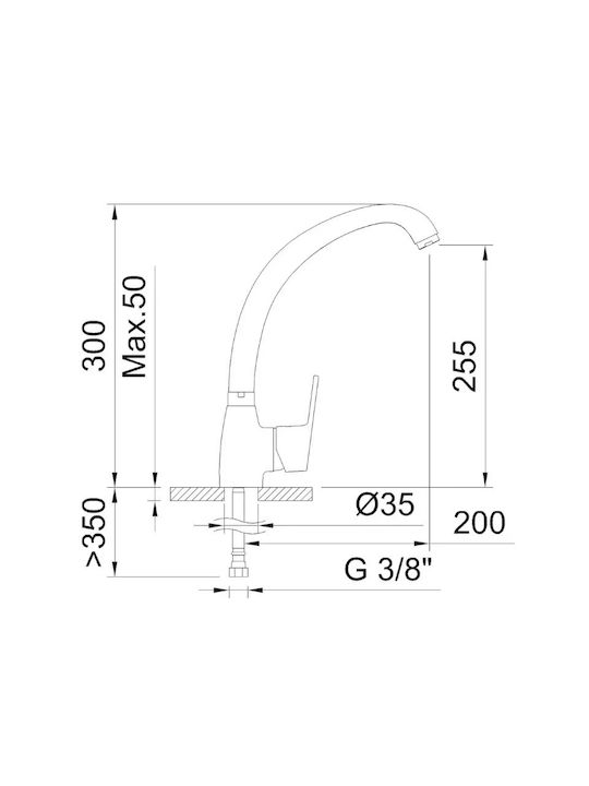 Clever Küchenarmatur Silber 98624