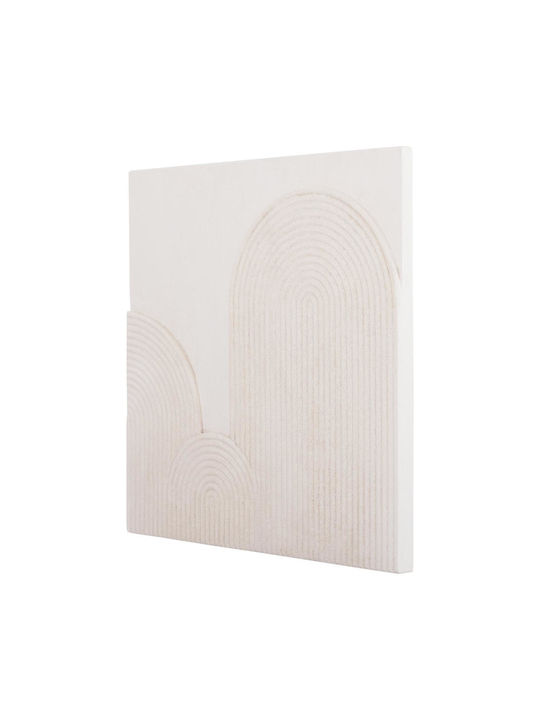 HomeMarkt Santorini Πίνακας Ξύλινος 80x4.5cm