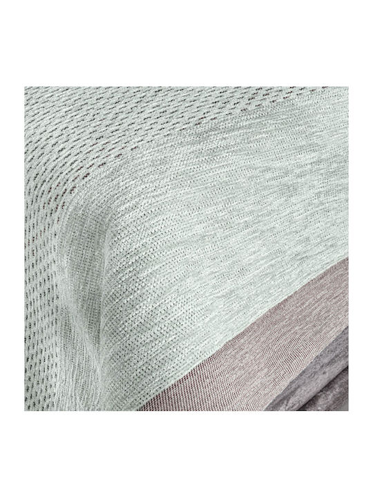 Guy Laroche Central Cuvertură Pentru Canapea 2 Locuri Șenilă 180x250cm Verde Menta