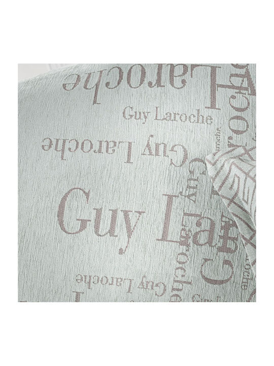Guy Laroche Stamp Ριχτάρι Τριθέσιου Καναπέ Chenille 180x300εκ. Silver 1133030125010