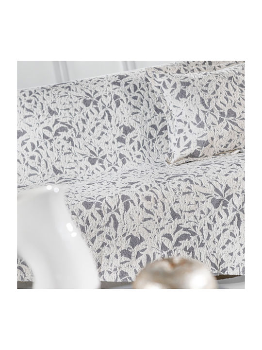 Guy Laroche Blossom Ριχτάρι Πολυθρόνας Chenille 180x145εκ. Smoke