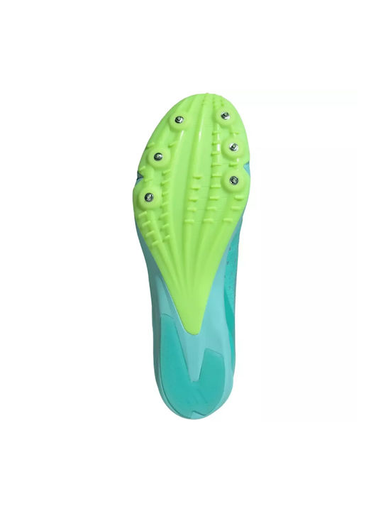 Distancestar Sport Shoes Spikes Yellow / Turquoise