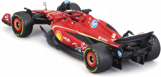 Bburago Ferrari Ferrari F1 Team Sf24 Modeling Figure Car Red in Scale 1:43 14x7x7cm.