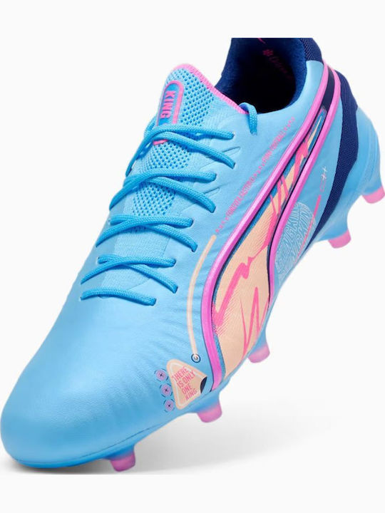 PUMA Ultimate Vol Up Fußballschuhe mit Stollen Blau