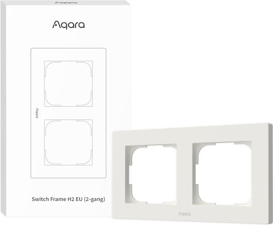 Aqara H2 Wechselrahmen für Schalter in Weißer Farbe