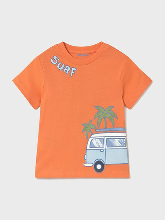 Kids' Set with Shorts Summer 3pcs Coral Surf